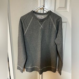 Pistol Lake French Terry Sweatshirt Heather Grey Small Made in USA